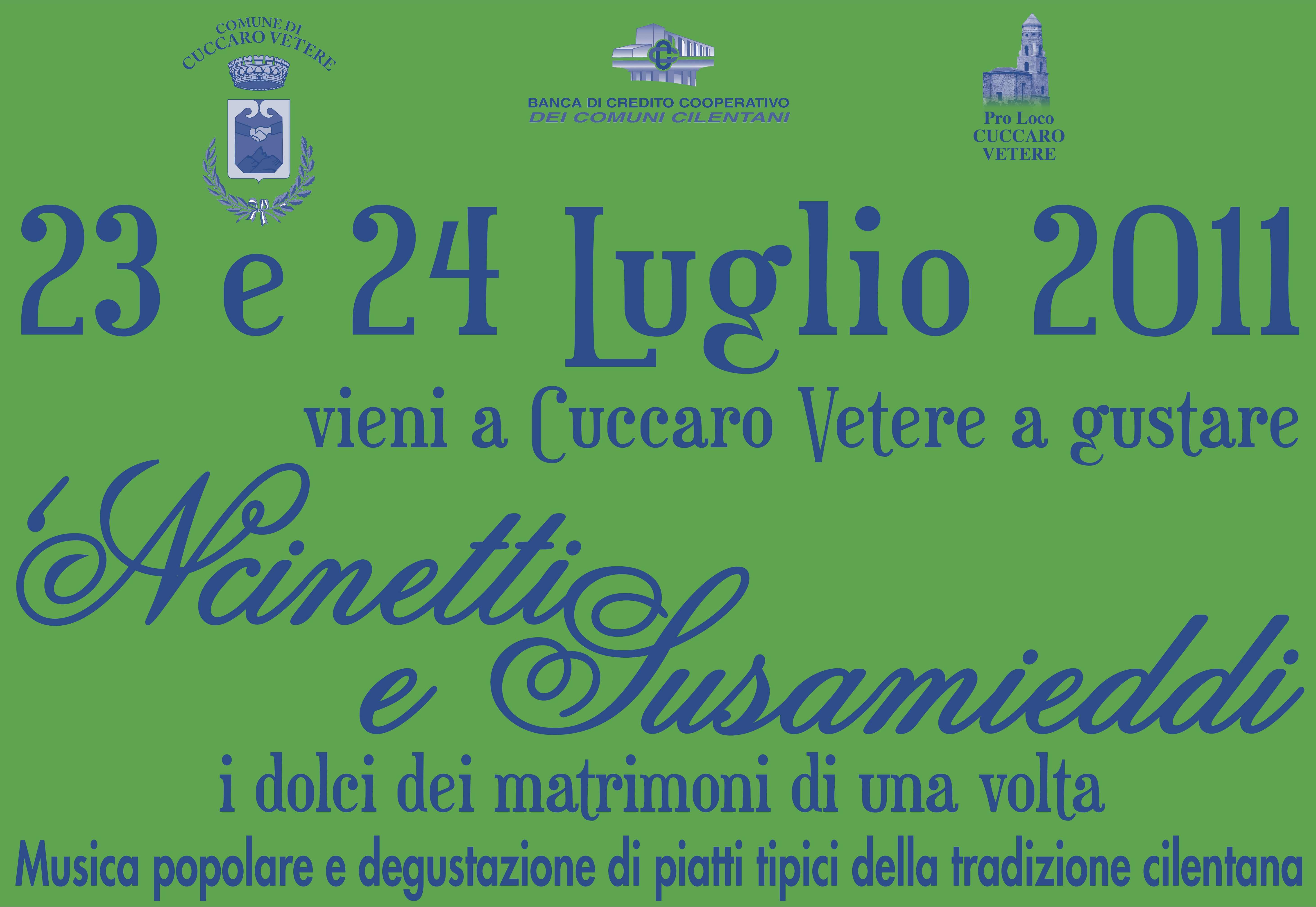 Ncinetti e Susamieddi, i dolci dei matrimonio di una volta